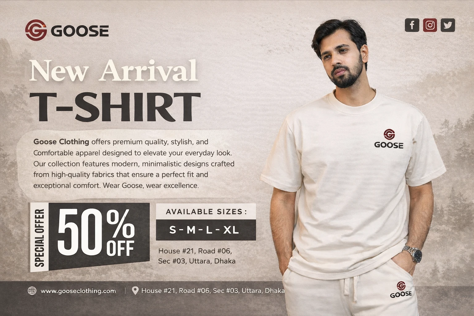 GOOSE  SUMMER  COLLECTION 2026