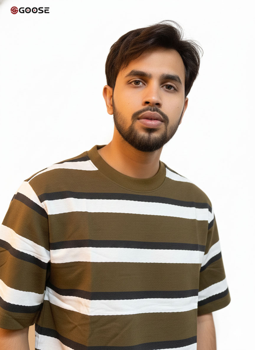 Goose Step Drop Shoulder Tee